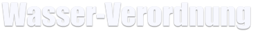 Wasser-Verordnung